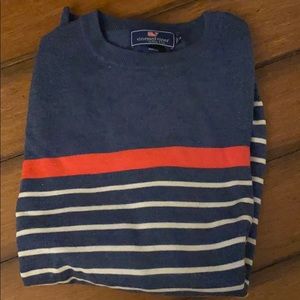 Striped Vineyard Vines Crew Neck Sweater